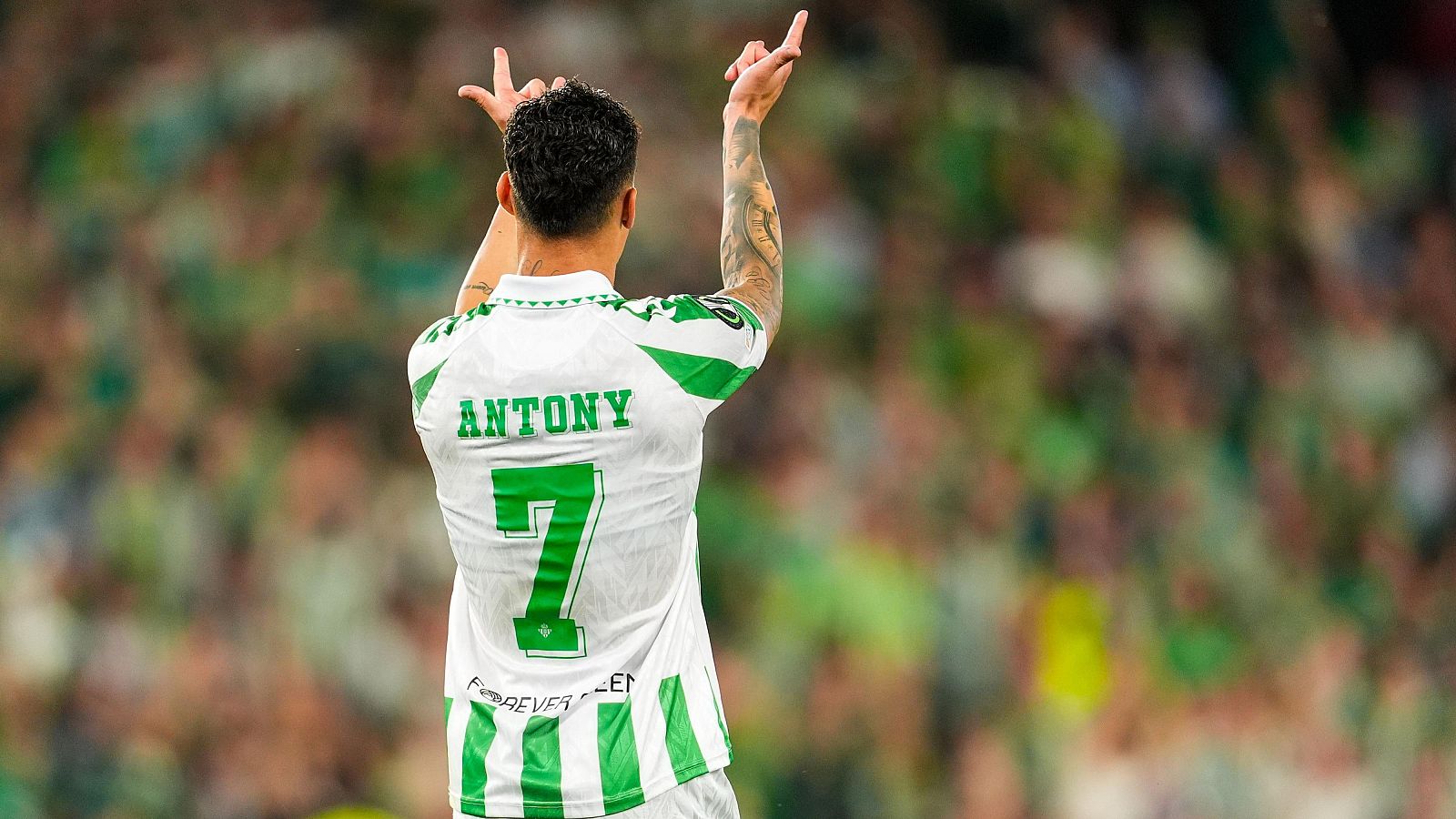 Antony está siendo la sensación del Betis esta temporada.