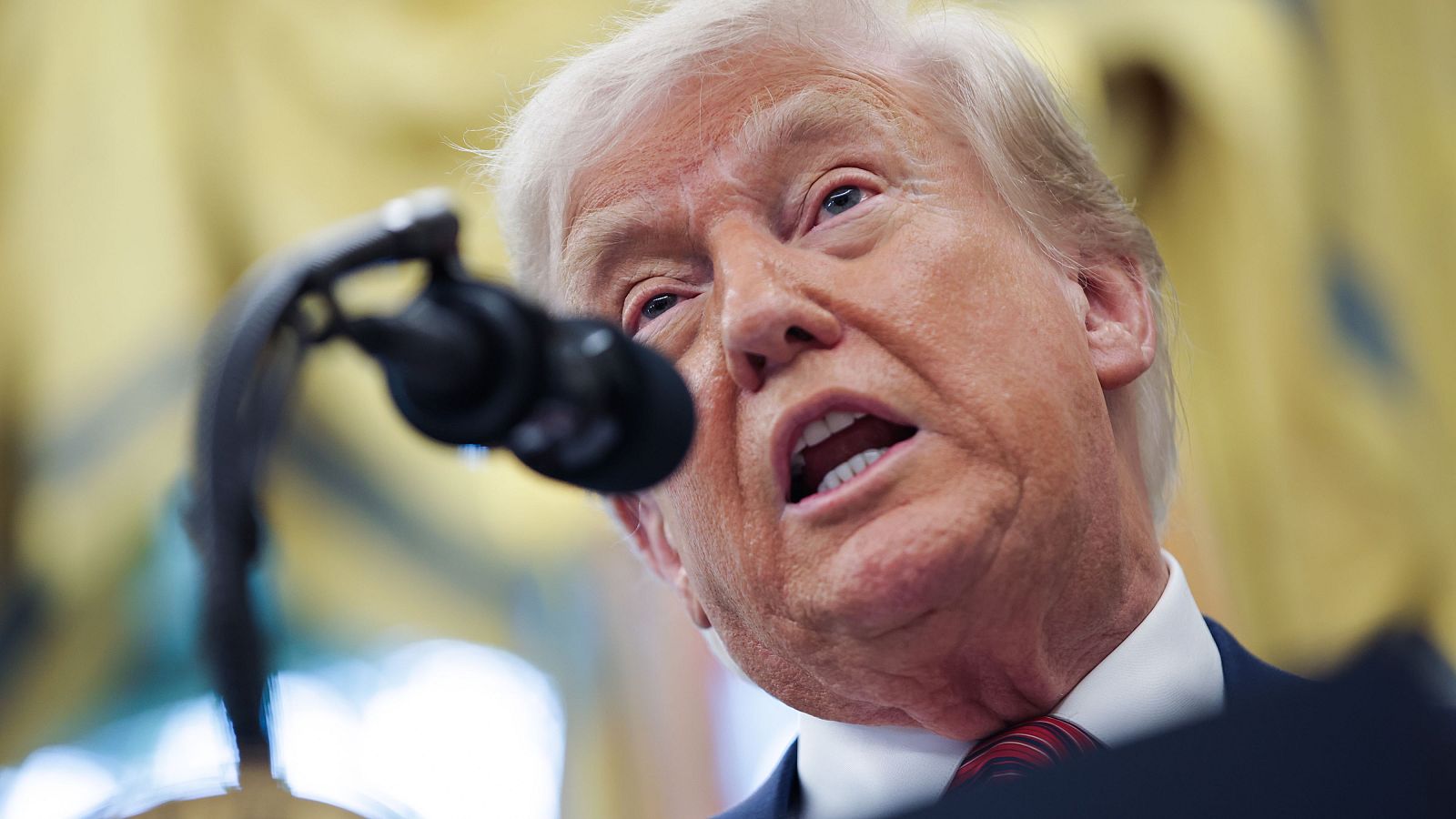 El presidente de Estados Unidos, Donald Trump, en la Casa Blanca