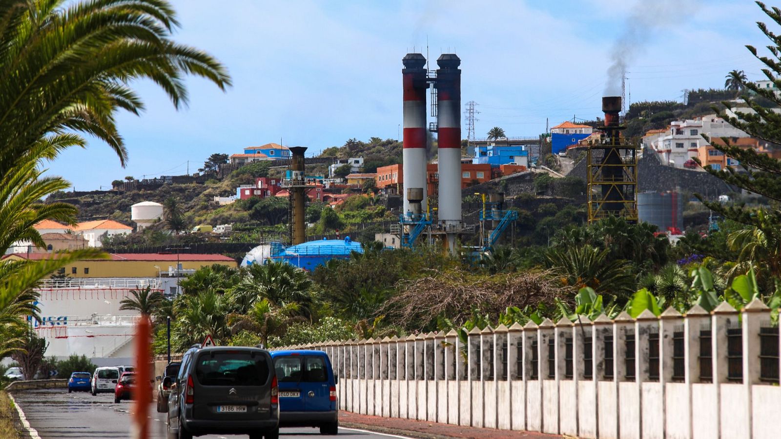 Central eléctrica de Los Guinchos, en La Palma, donde se ha producido una avería este jueves