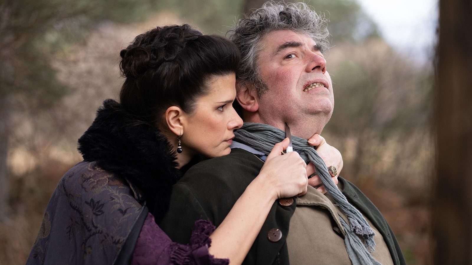 Victoria amenaza a Felipe en 'Valle Salvaje'