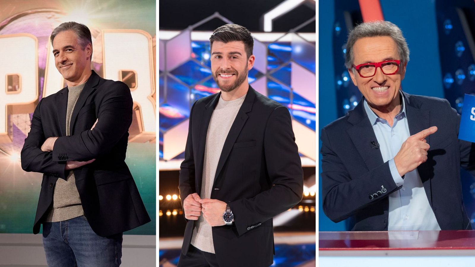 Paco de Benito, Rodrigo Vázquez y Jordi Hurtado