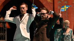 Suecia apuesta por el humor y la sauna en Eurovisión 2025... ¡Y así puede que ganen otra vez!