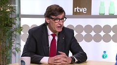 Salvador Illa, sobre Puigdemont: "Buscarem un moment per veure'ns"