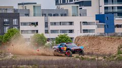 Carlos Sainz realiza la primera vuelta completa a Madring, el circuito que albergará el GP de Fórmula 1 de Madrid