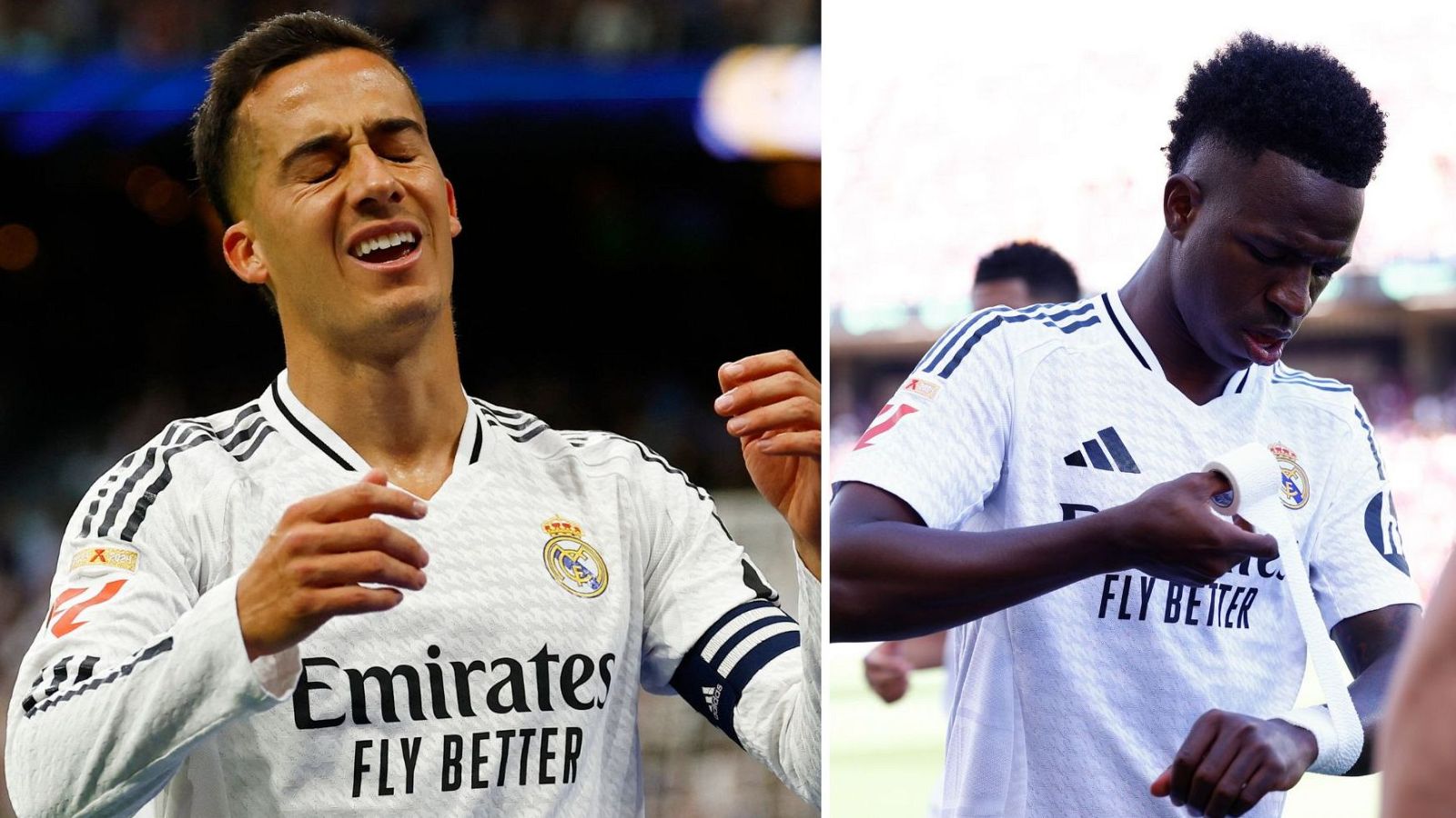Vinícius Jr.y Lucas Vázquez, bajas por lesión ante el Mallorca