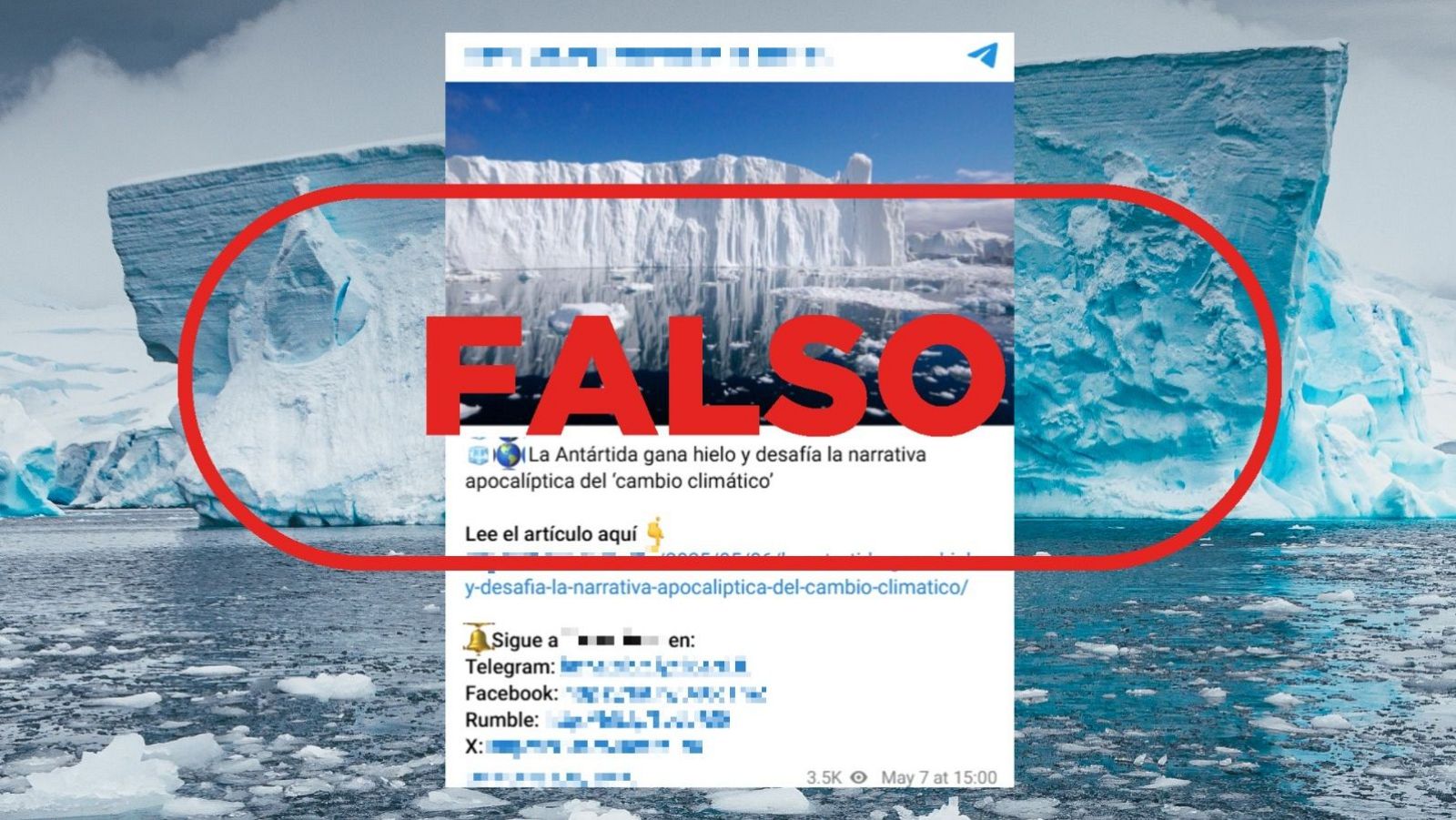 Este estudio sobre el deshielo en la Antártida no cuestiona el cambio climático