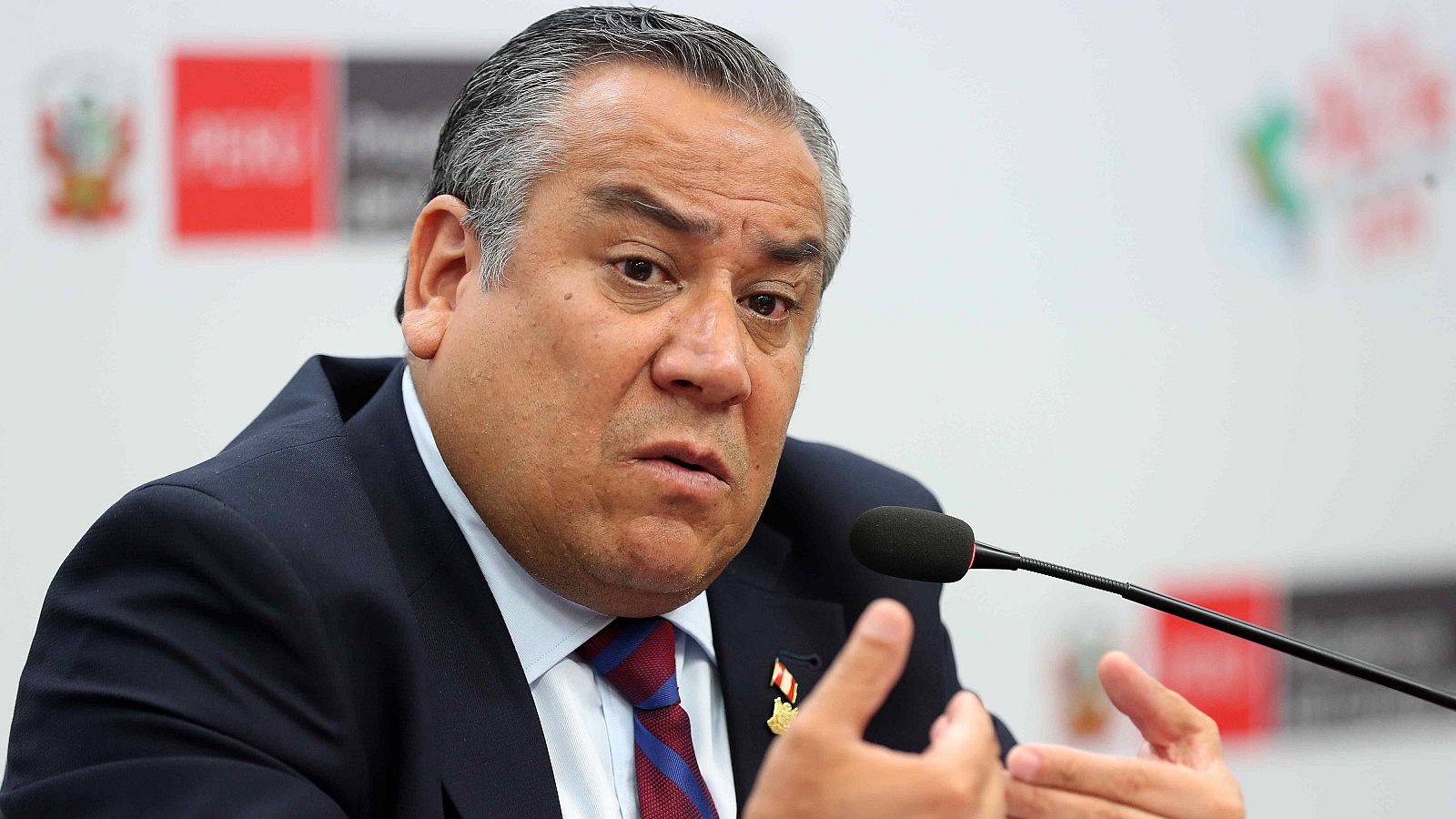 El primer ministro de Perú, Gustavo Adrianzén, en una imagen de archivo
