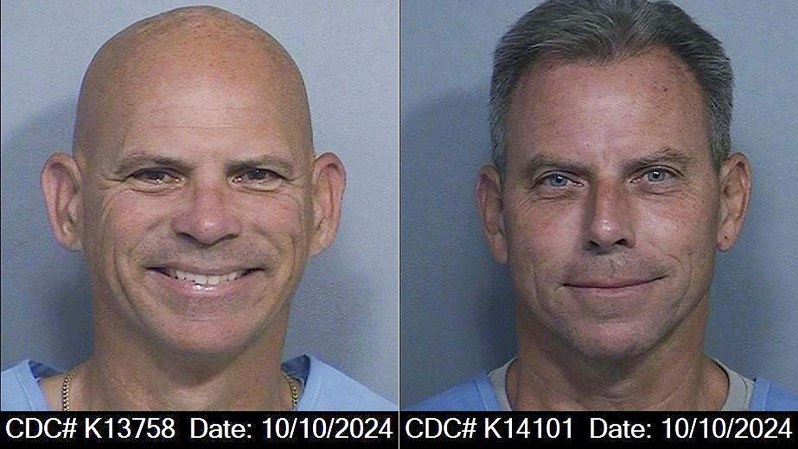 Fotos policiales de Lyle Menéndez y Erik Menéndez