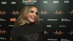 Melody sorprende con su reacción tras cantar "ESA DIVA" en la primera semifinal de Eurovisión 2025