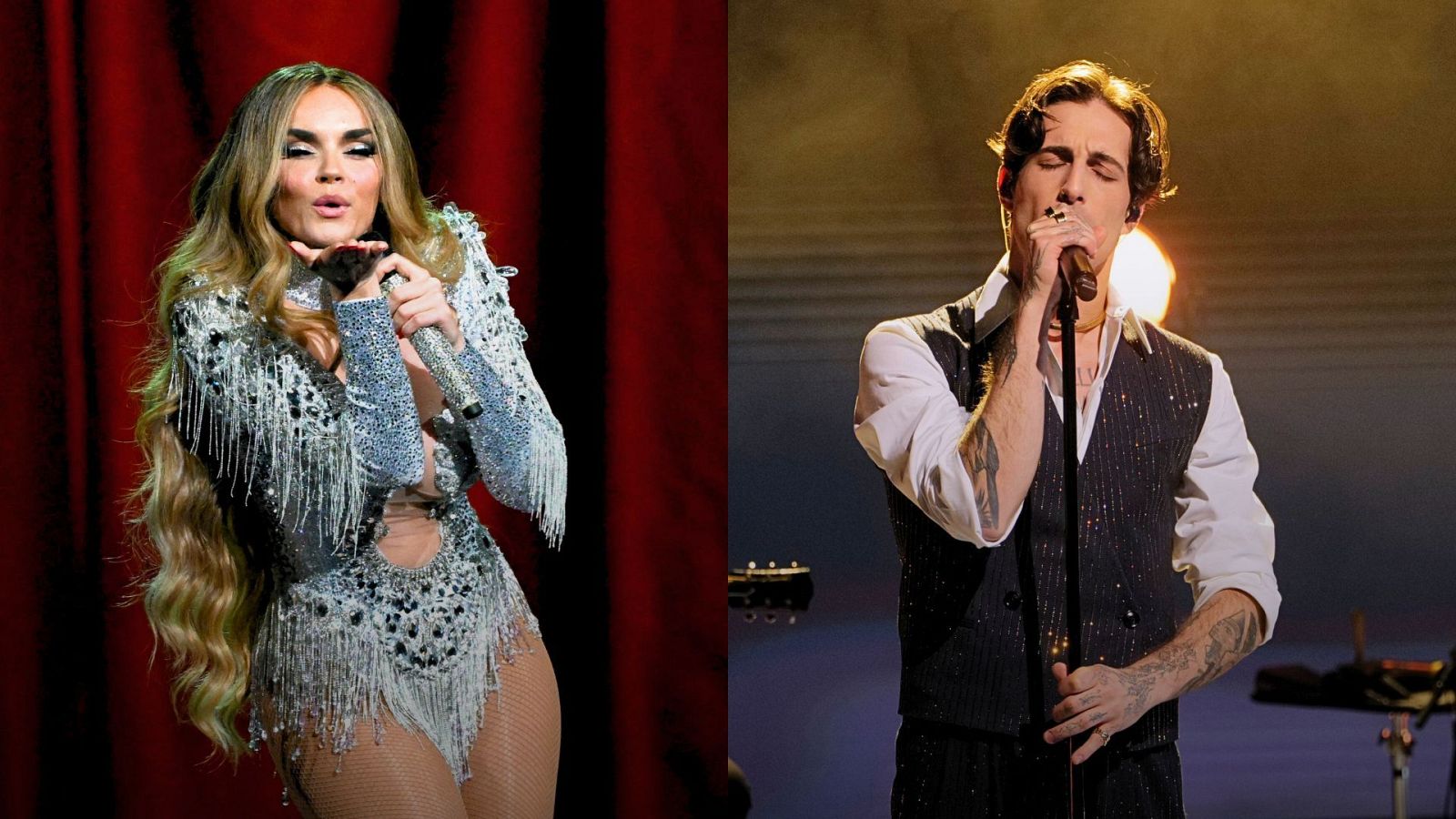 Melody y Damiano David, dos caras de un mismo fenómeno eurovisivo