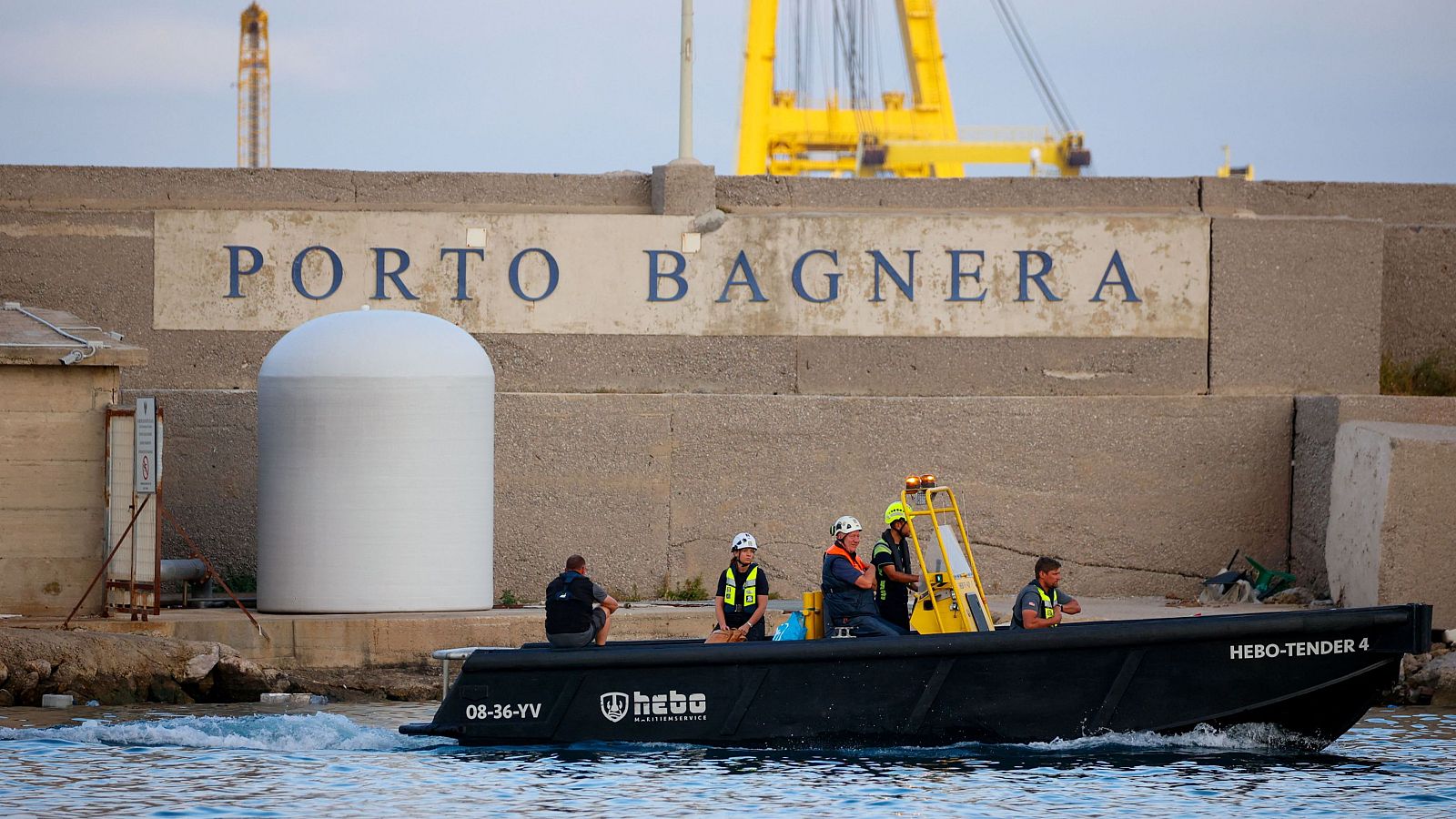 Investigación sobre el naufragio del yate de Mike Lynch