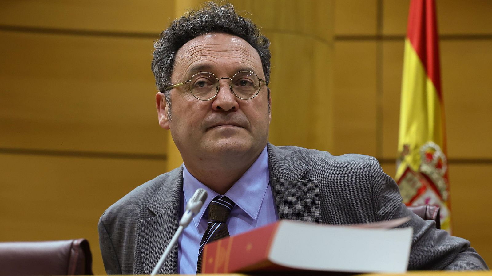 El fiscal general del Estado, Álvaro García Ortiz, comparece ante el Senado