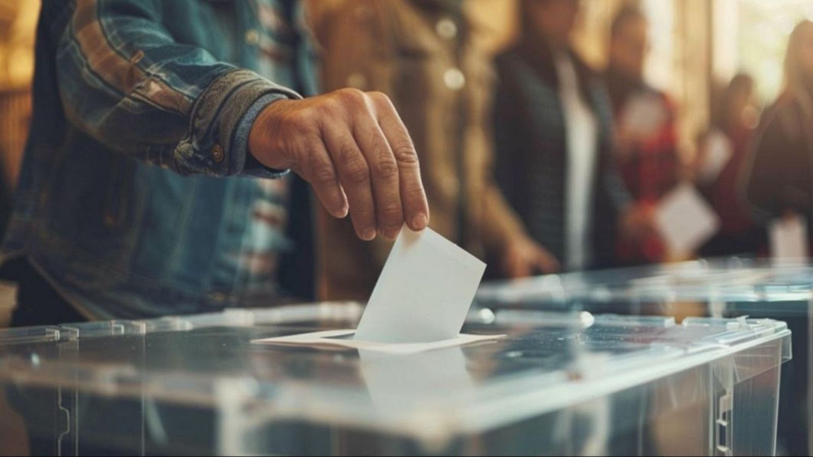 Imagen de una urna electoral