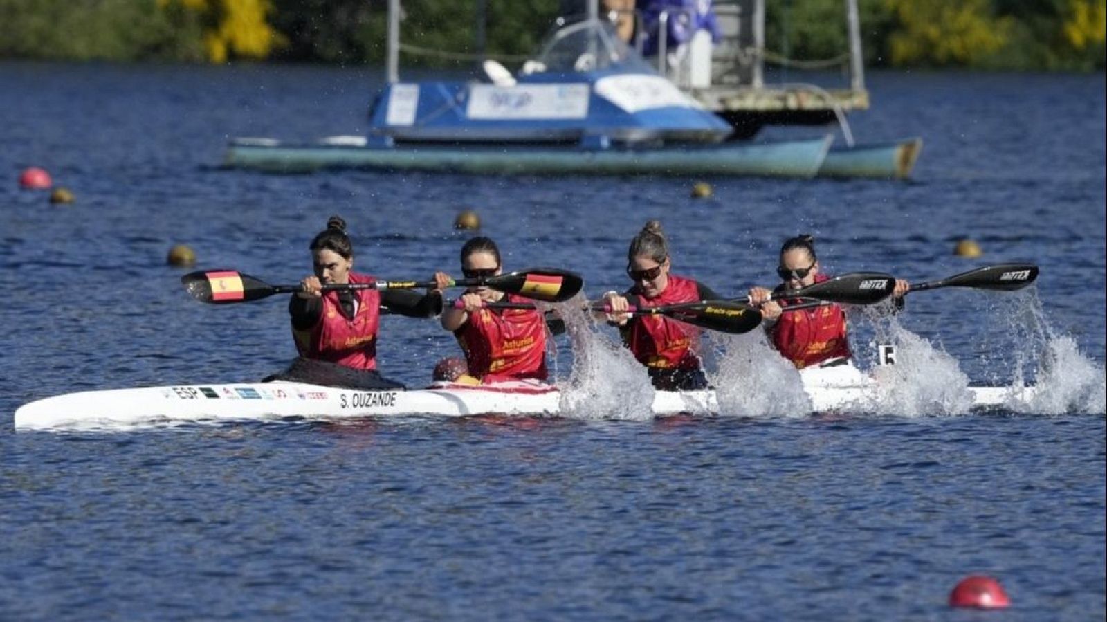 El K4 500 femenino da a España el primer oro en la Copa del Mundo de piragüismo Sprint de Szeged