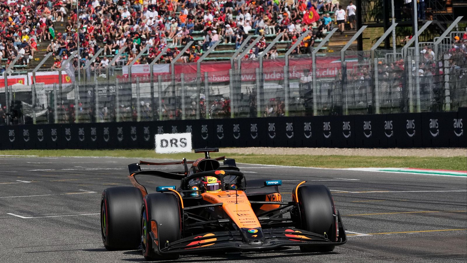 Piastri pole en Imola