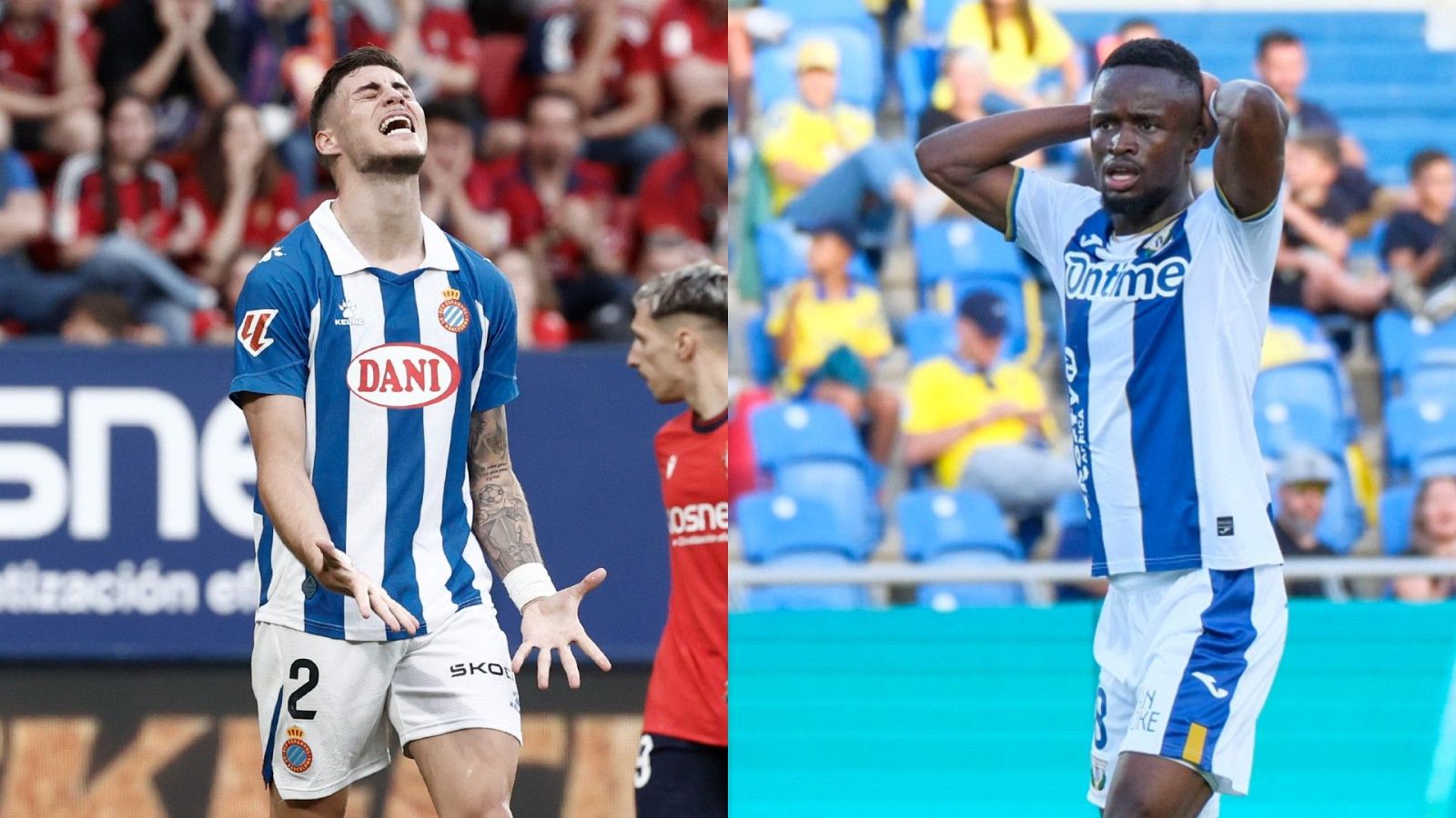 Espanyol y Leganés se juegarán la permanencia en la última jornada