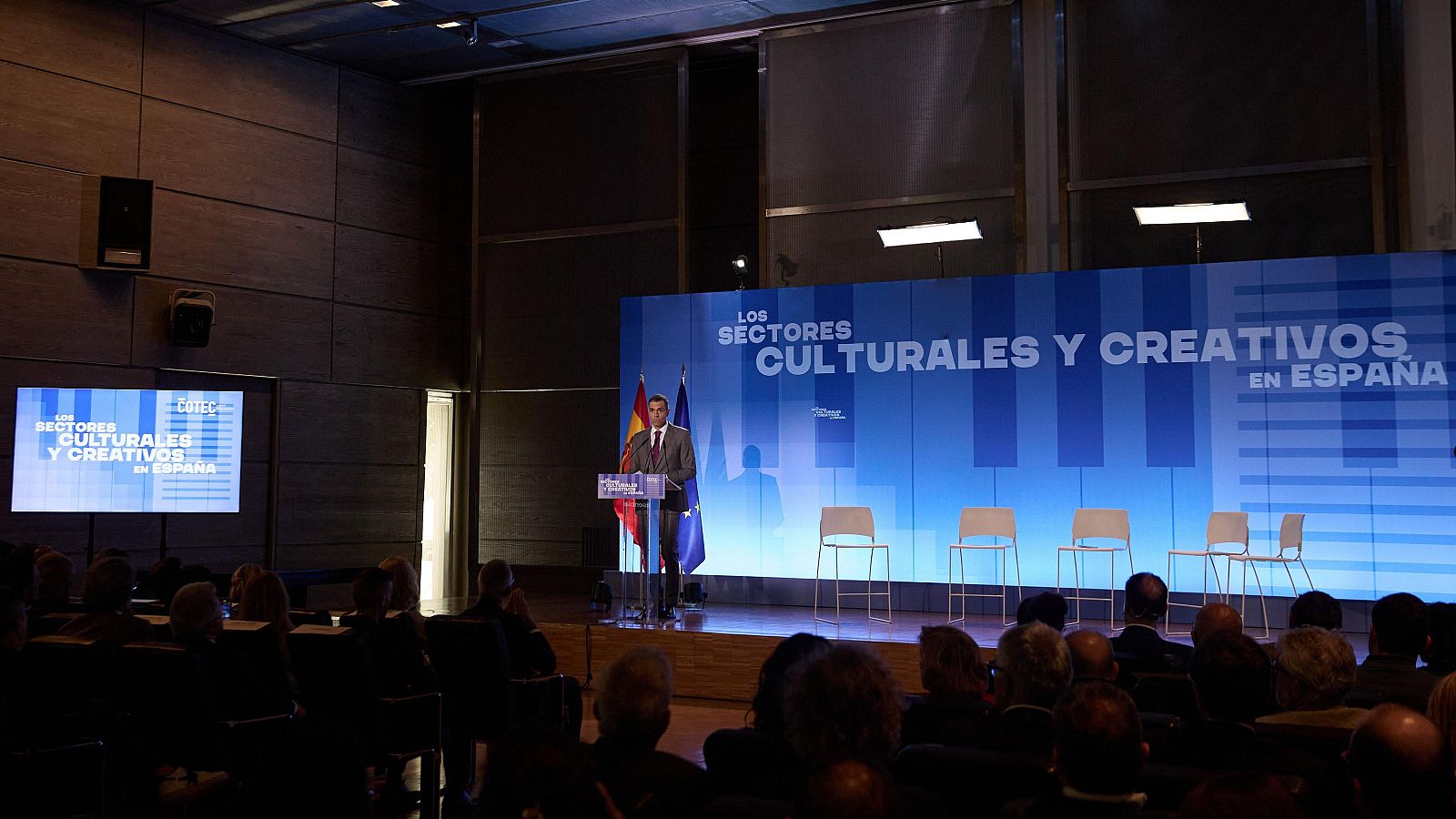 Acto de presentación del informe de los Sectores Culturales y Creativos en España.