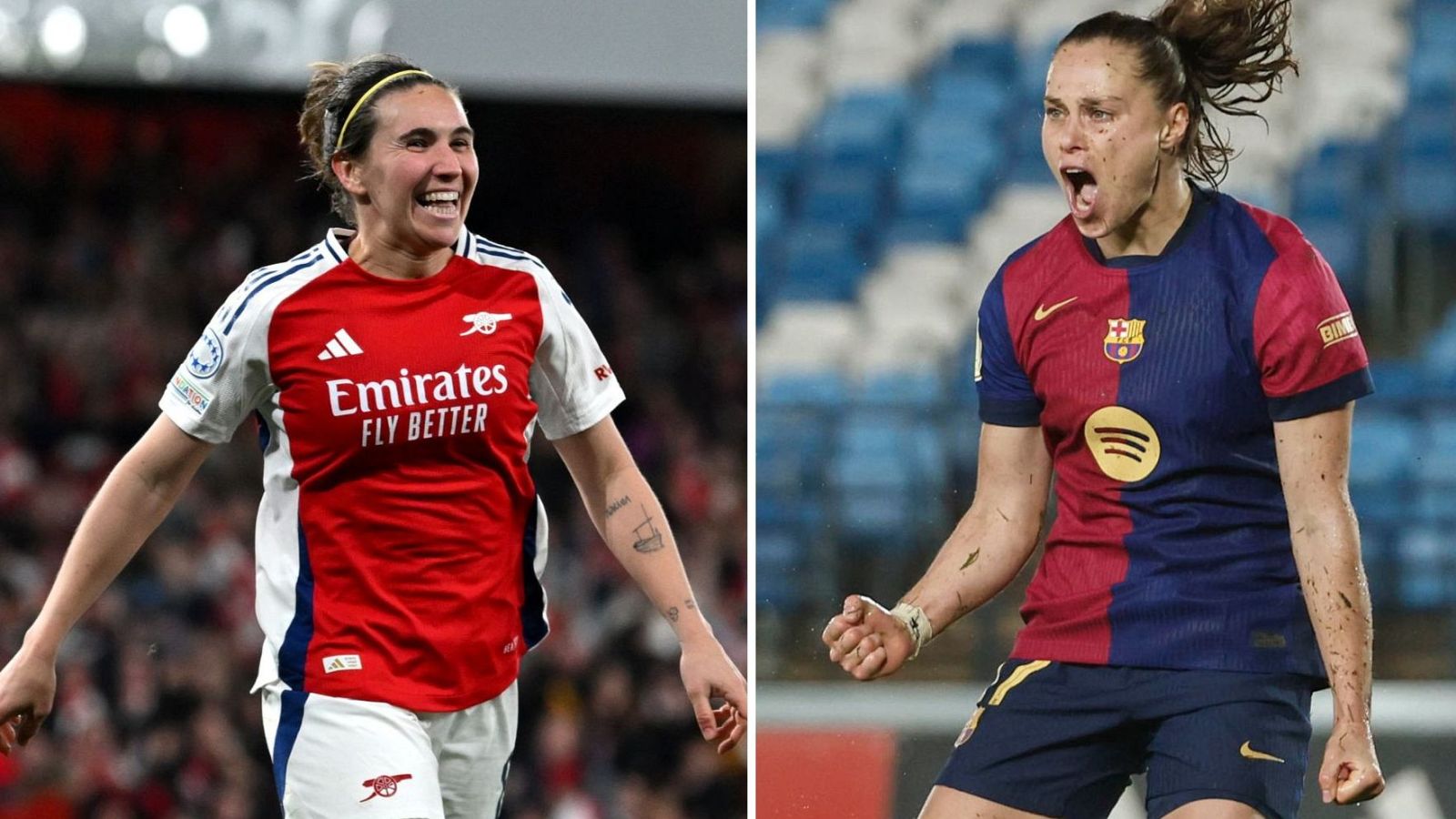 Ewa Pajor y Mariona Caldentey, las debutantes que han revolucionado a Barça y Arsenal camino de Lisboa