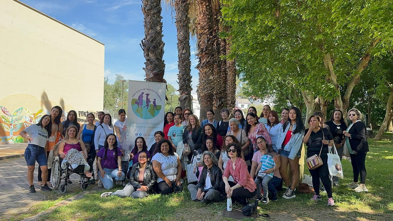 Encuentro de mujeres migrantes en Mérida, Extremadura.