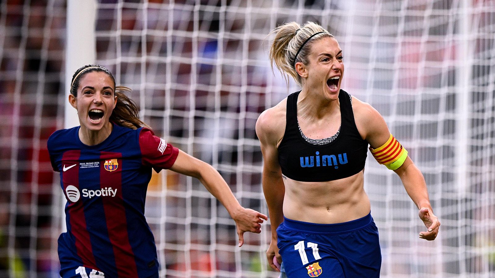 Aitana Bonmatí y Alexia Putellas, especialistas del Barça en la Champions