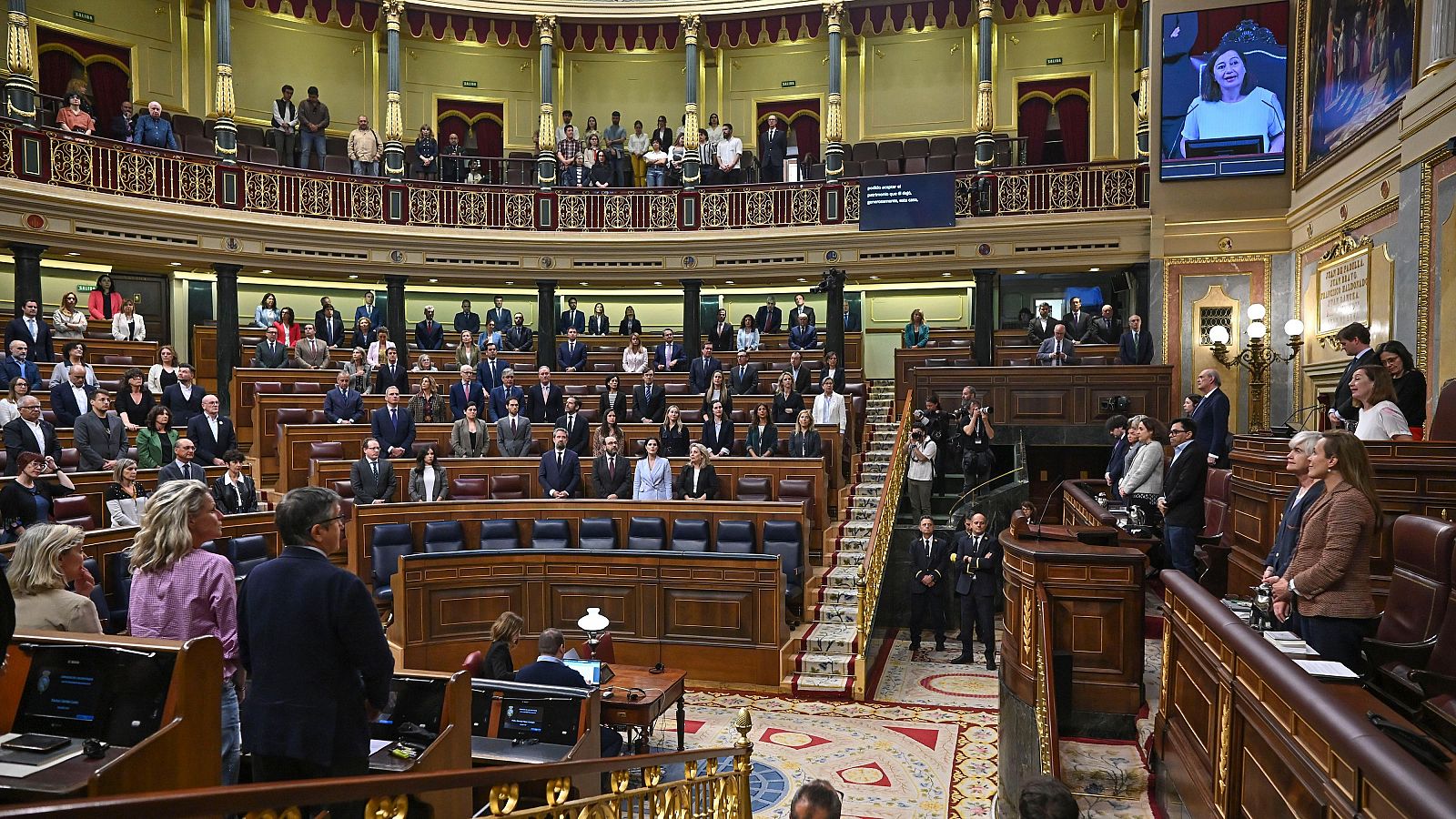 Pleno en el Congreso de los Diputados este martes