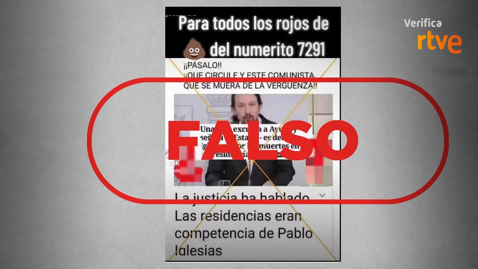 La justicia no ha señalado a Iglesias por las muertes en las residencias durante la pandemia