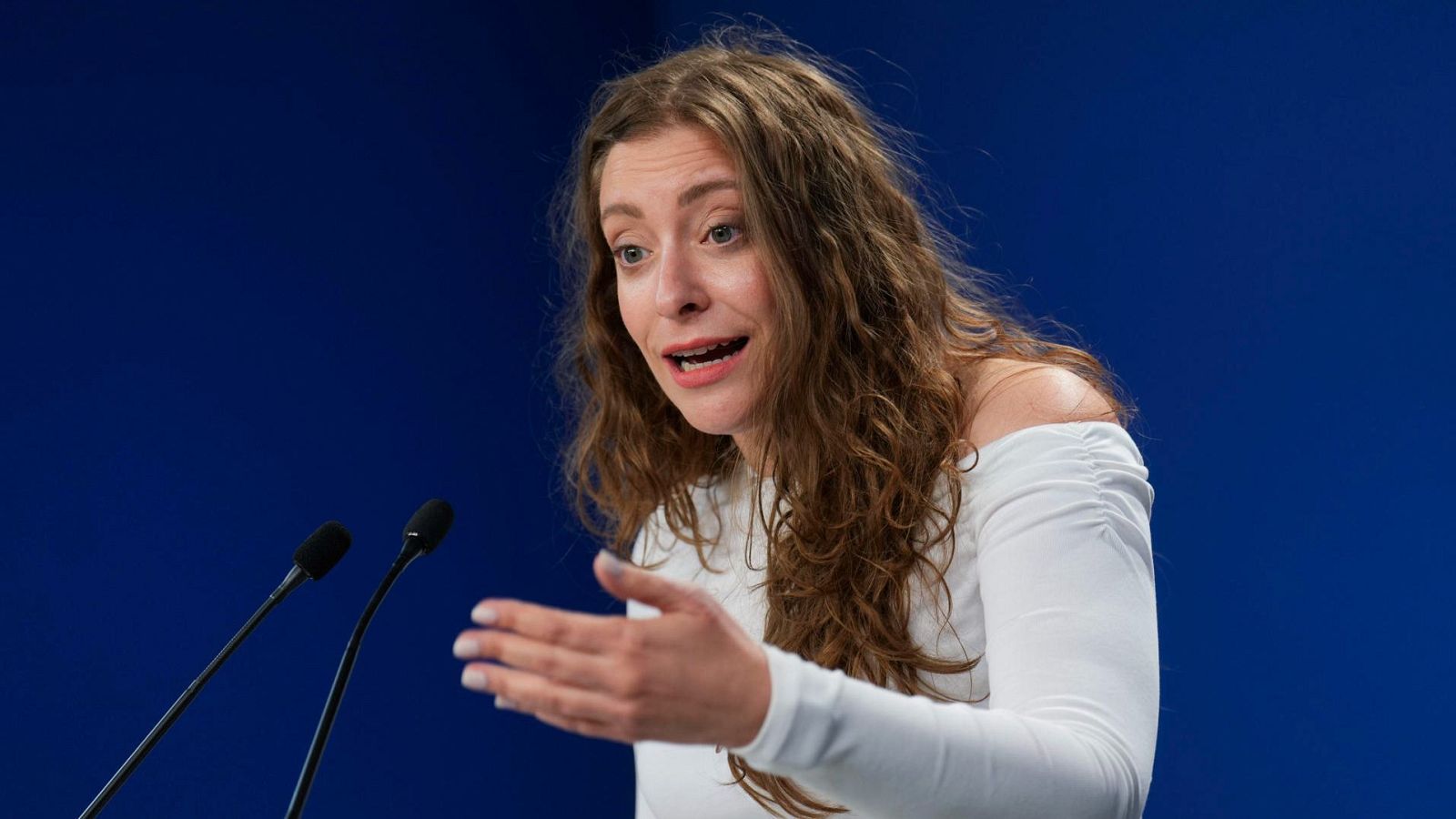 La vicesecretaria de Sanidad y Educación del PP, Esther Muñoz