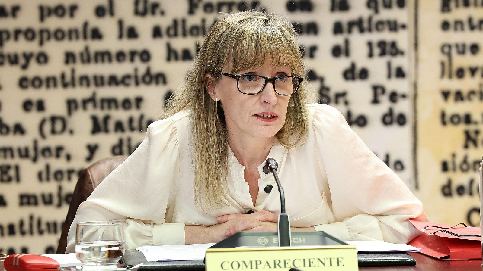 La exjefa de Jésica Rodríguez en Tragsatec, Virginia Barbancho, en la comisión del caso Koldo del Senado
