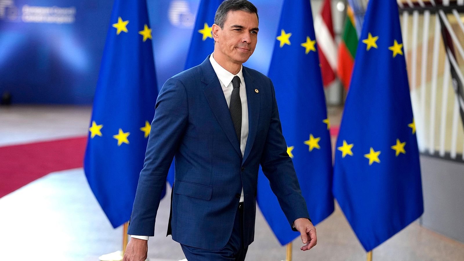 El presidente del Gobierno, Pedro Sánchez, en el Consejo Europeo (archivo)