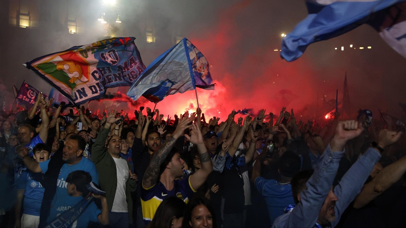 El Nápoles, campeón de la Serie A