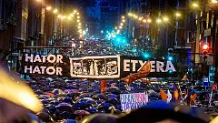 Una marcha en Bilbao "denuncia" la política penitenciaria que se aplica a los presos de ETA