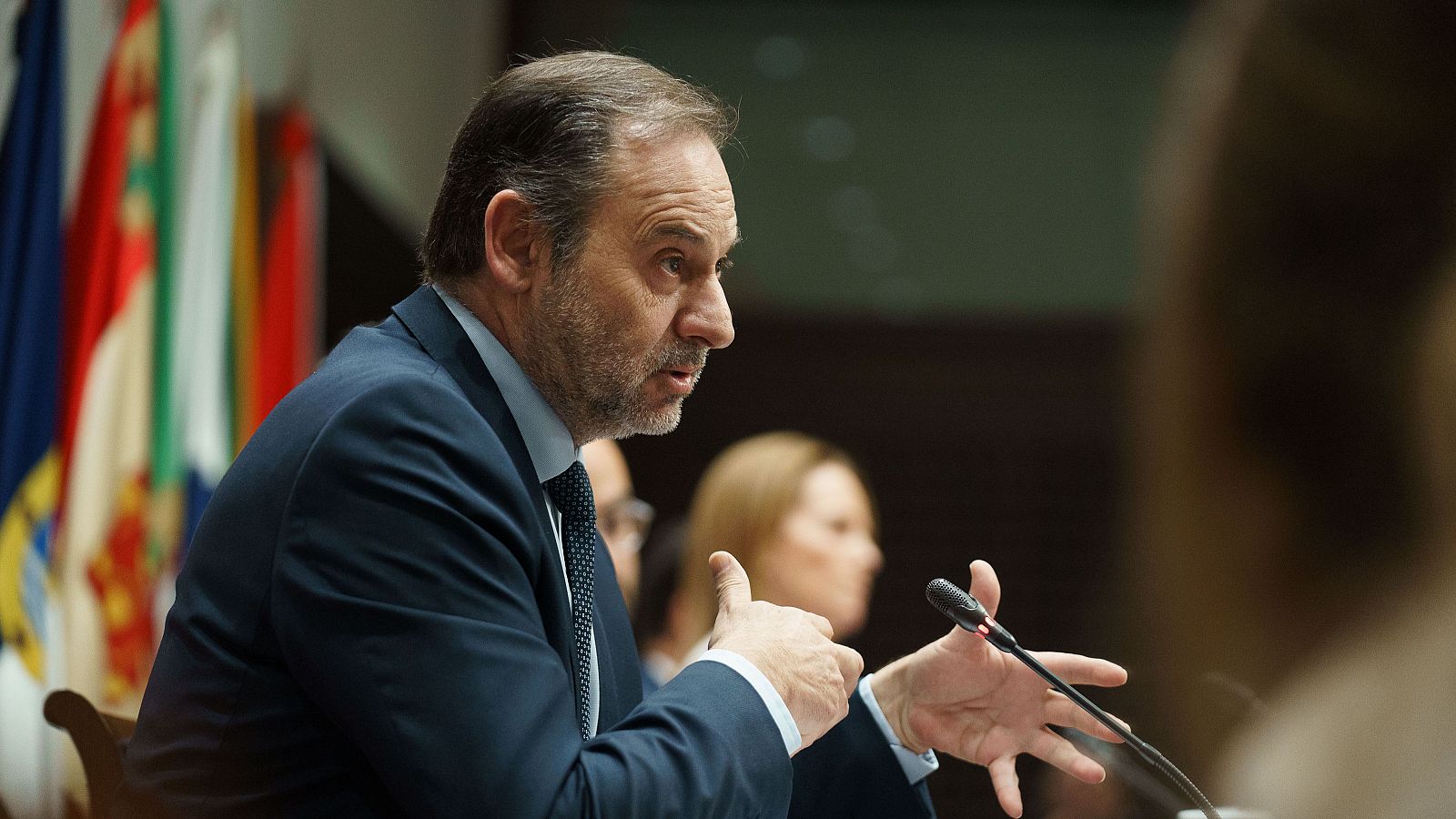 El exministro José Luis Ábalos comparece en el Parlamento de Canarias