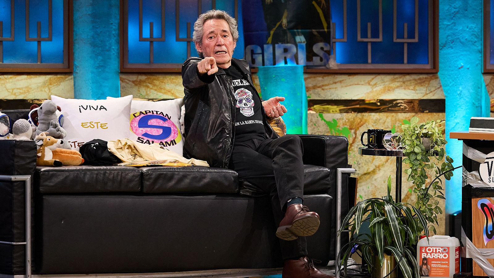 Miguel Ríos visita La Revuelta de Broncano 26/5/25