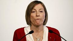 Forcadell afirma que la declaración de independencia votada por el Parlament "fue una declaración política"
