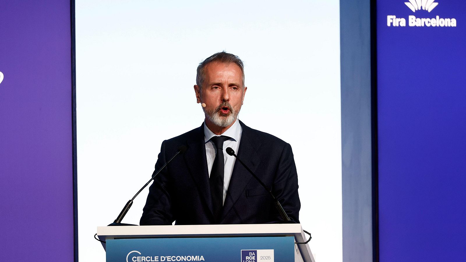 El presidente de Telefónica, Marc Murtra, en un acto.