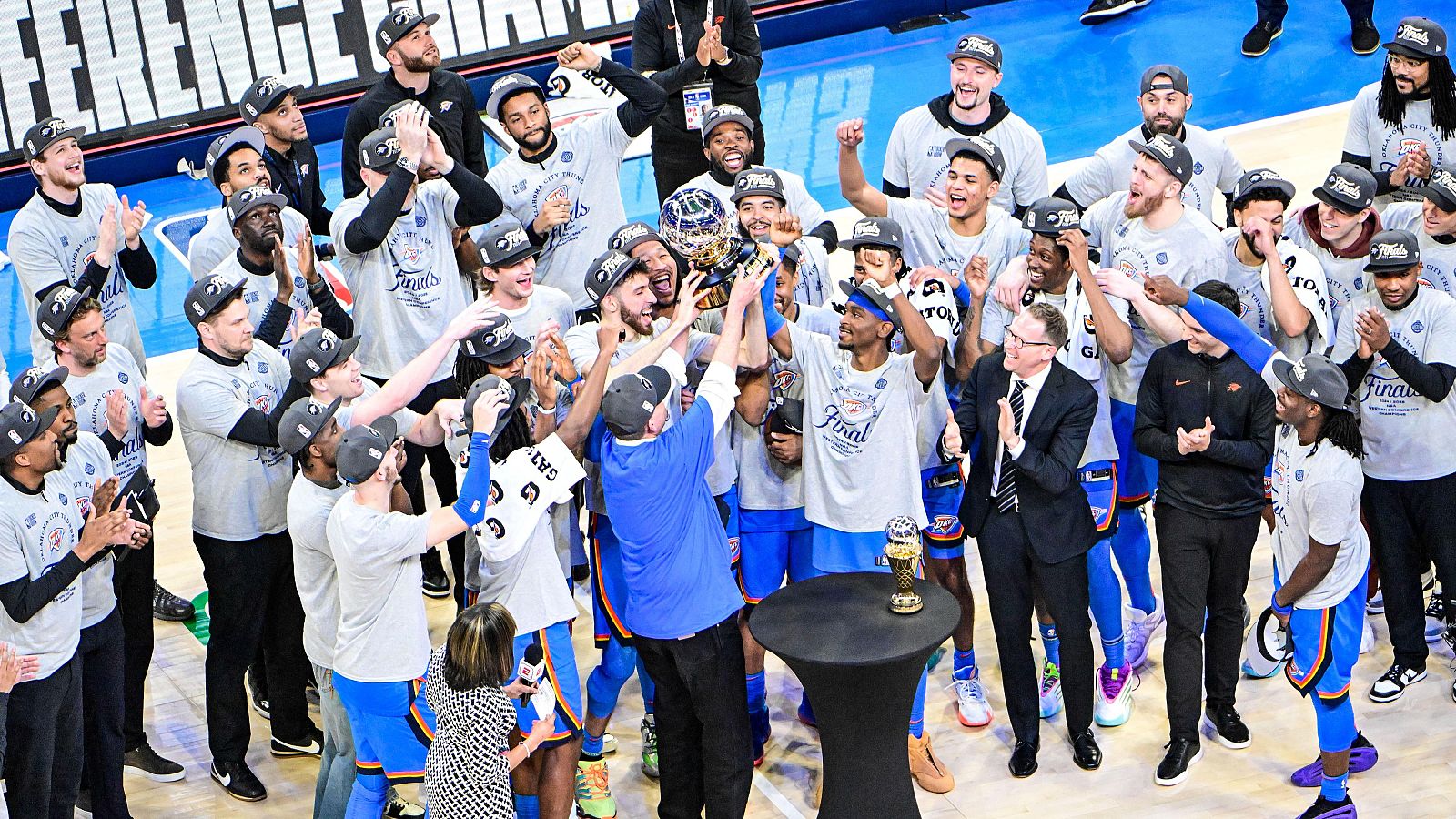 Oklahoma City Thunder, primer finalista de la NBA