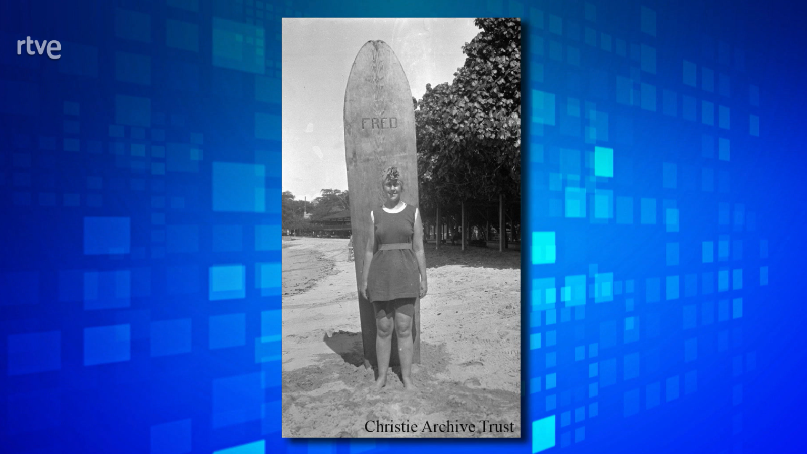 Agatha Christie, una surfista en las Canarias
