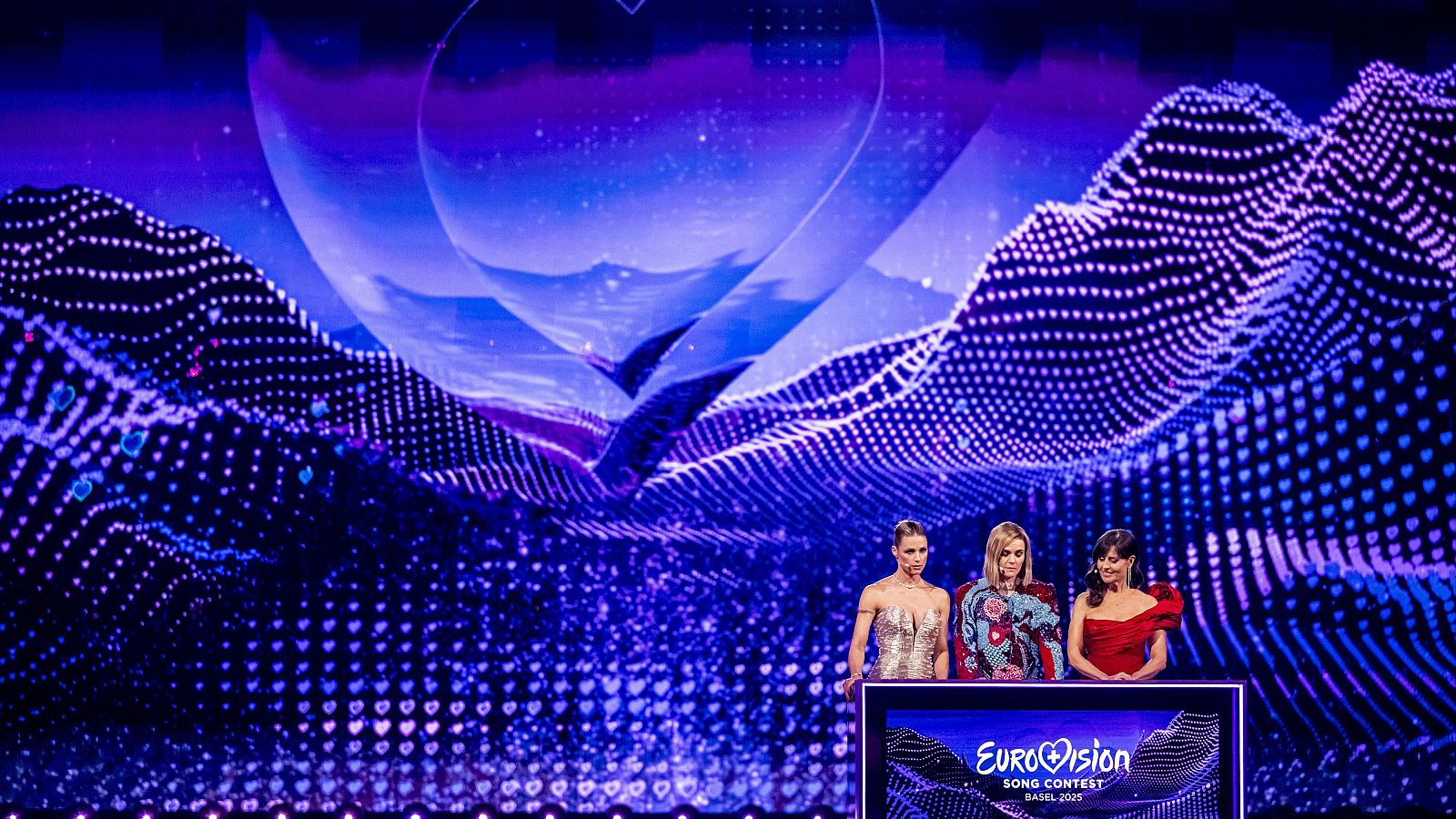 Un momento de la gala de Eurovisión 2025