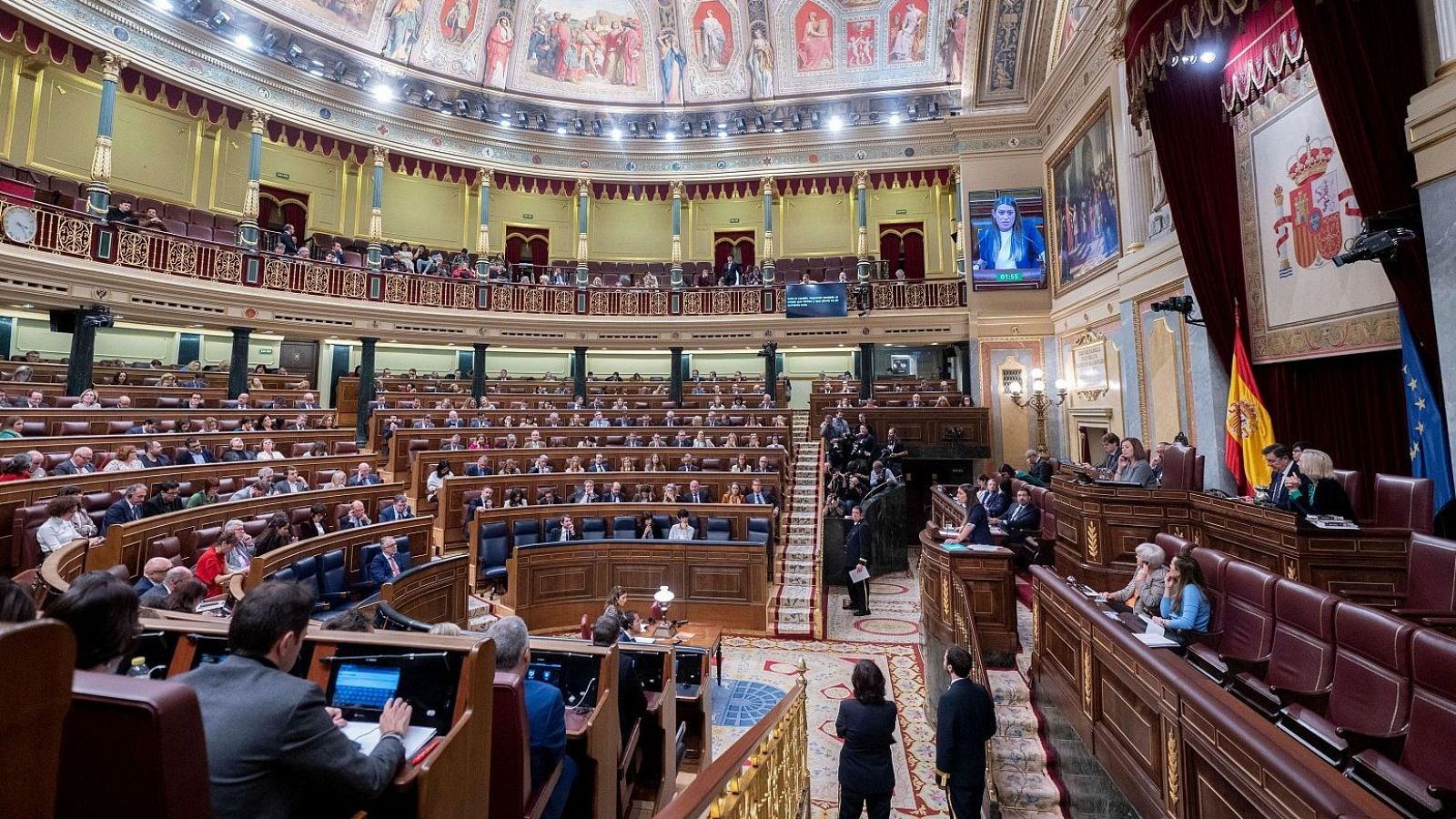 Ple del Congrés que va aprovar la Llei d'Amnistia