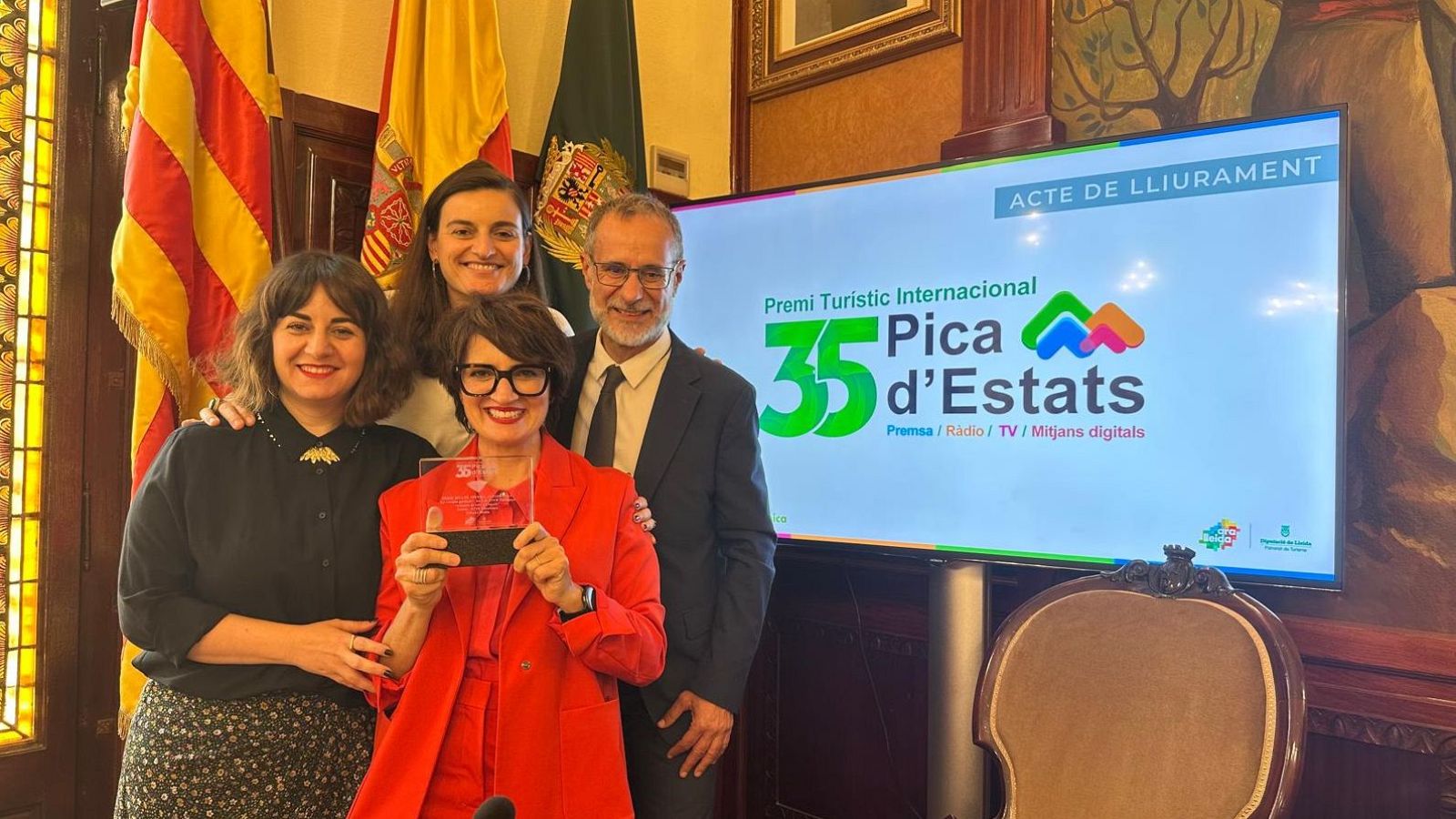 Foto de família Premi Pica d'Estats