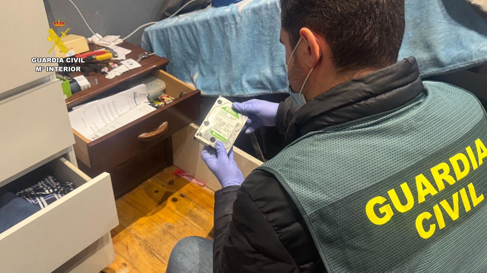 Detenido en Bilbao por posesión de imágenes y vídeos de pornografía infantil