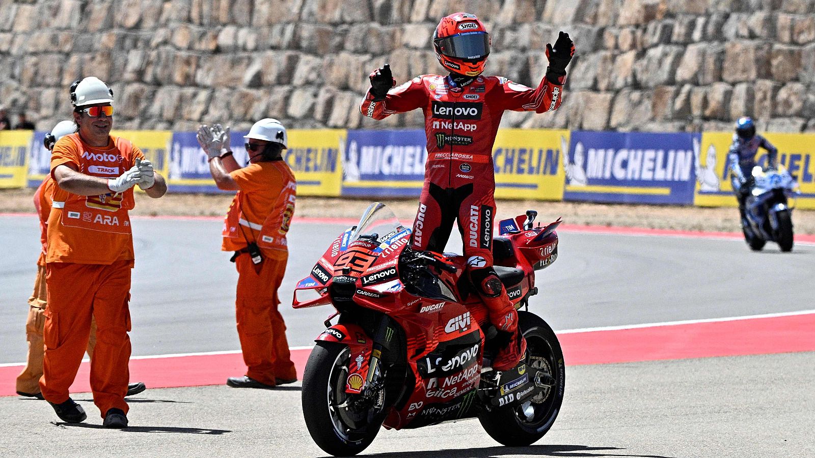 GP de Aragón MotoGP 2025: Marc Márquez gana la carrera al sprint