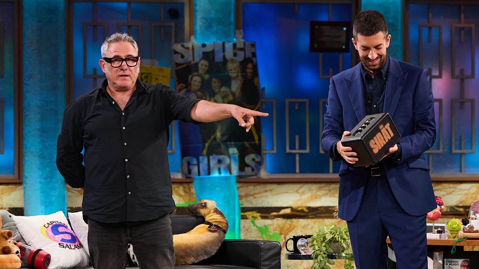 Sergi Lopez y David Broncano en La Revuelta 2/6/25