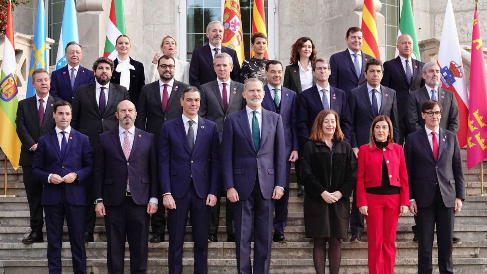 Fotografia de família de la Conferència de Presidents celebrada a Santander