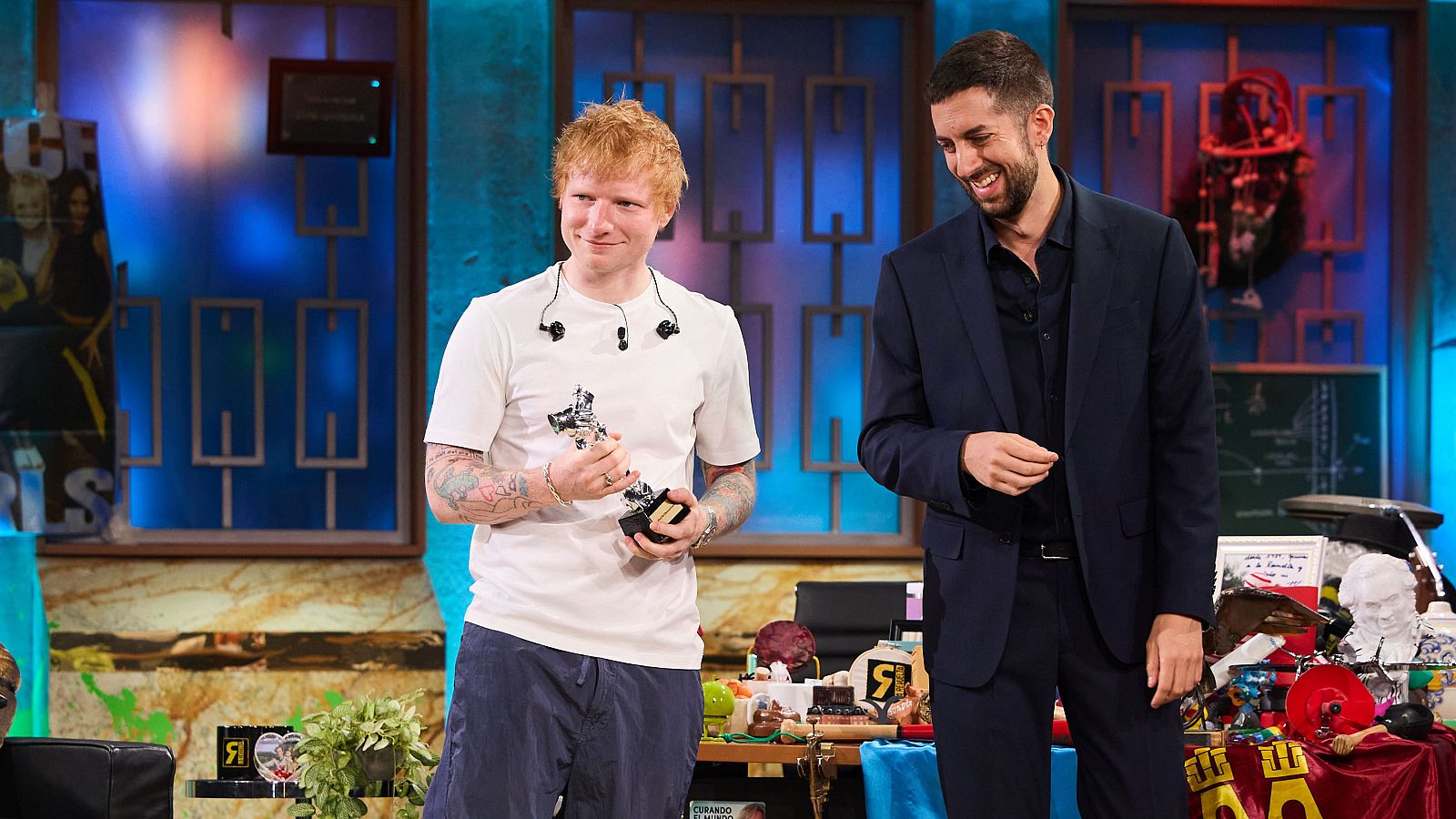 Ed Sheeran y David Broncano en La Revuelta 3/6/25