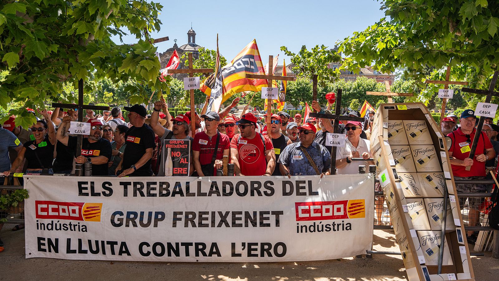 Freixenet y los sindicatos cierran un acuerdo que rebaja el ERE a 154 personas