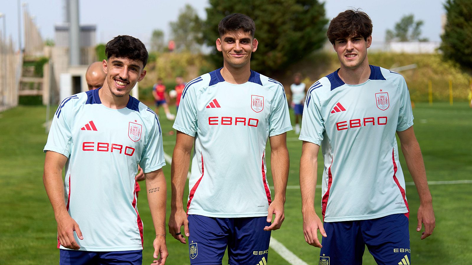 La selección sub 21 se mide a Ucrania en un amistoso en Alcorcón, Madrid.