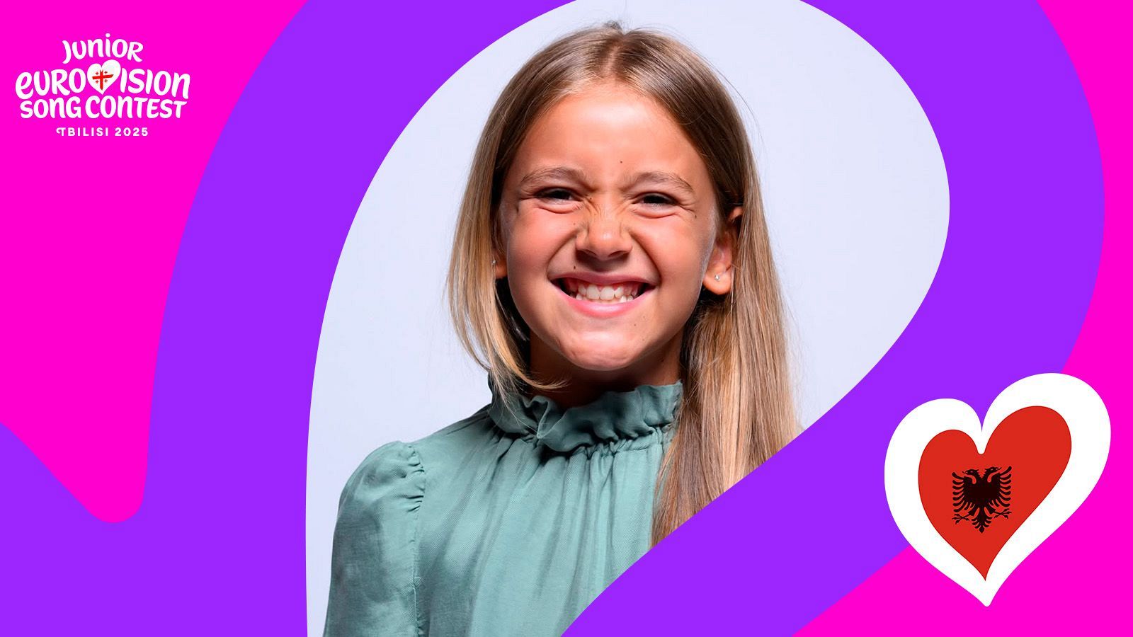 Eurovisión Junior 2025 | Kroni Pula, la representante de Albania en Tiflis