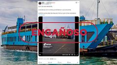 No es una 'invasión' de migrantes que llegan a España, es el desembarco de un ferry en Kenia