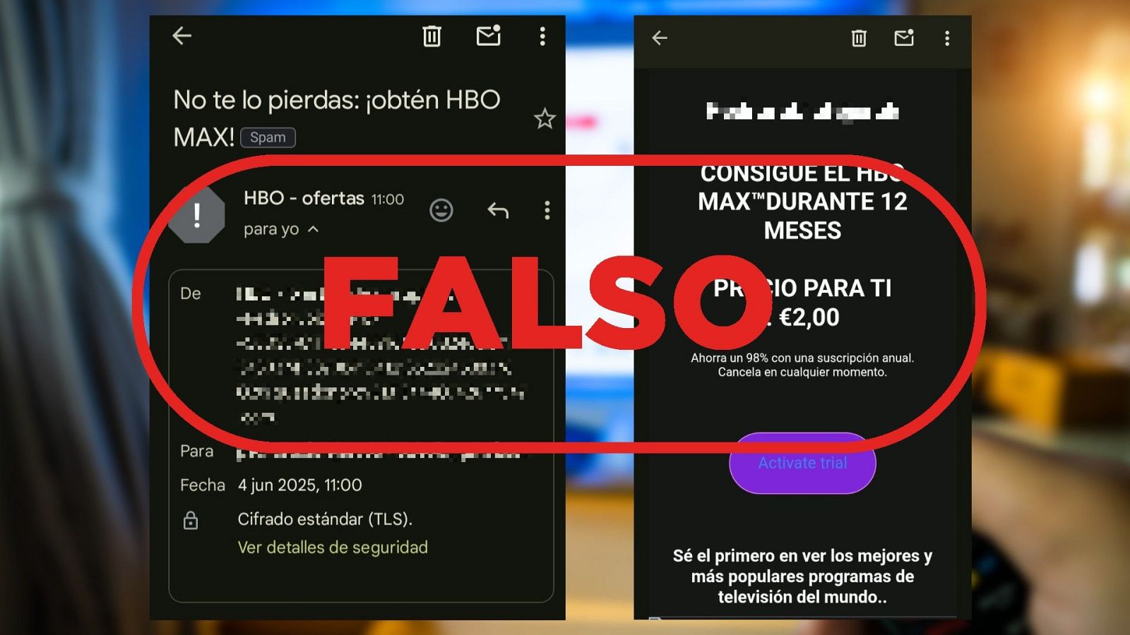 Esta oferta de suscripción anual a Max por 2 euros es un fraude